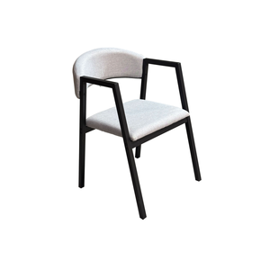 Juego de mesa de comedor de nuevo diseño, muebles modernos para el hogar, MDF + tablero de pizarra con asientos de cojín de tela, - Product Image 4