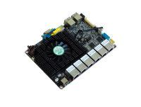 Carte mère industrielle embarquée Inter Smart 3,5 pouces 6*LAN 2026, compatible Celeron et Core i3, i5, i7 de 6e et 7e génération pour ordinateur de bureau
