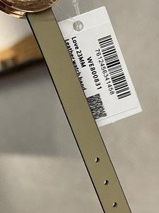 Womens Mechanical <b>Watch</b> Round Dial <b>Automatic</b> Movement Leather Strap Minimalist Design <b>Custom</b> <b>Logo</b> OEM ODM Fashion Business Wear - Product Image 3