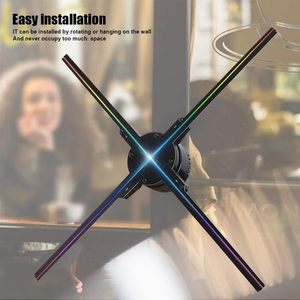 Ventilateur holographique <span class=keywords><strong>3D</strong></span> de 65 cm pour équipement publicitaire à image flottante à l'œil nu - Product Image 2