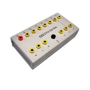 16Pin OBD2 EOBD Breakout Box Tester Pin Out Diagnostic Pinout OBDII Protocol Detector Car Break Tool OBD2 Pin Out BOX