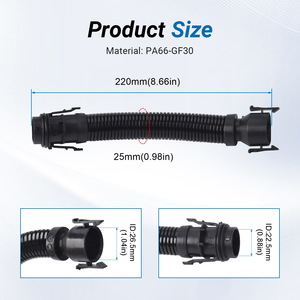 ท่อกรองอากาศกังหัน 13717803842 สำหรับบีเอ็มดับเบิลยู 1 3 4 5 6 7 X1 X3 X4 X5 X6 ซีรีส์อะไหล่ทดแทนชุดประกอบท่อพลาสติก - Product Image 2