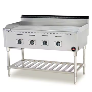 1200mm Commercial Gas Restaurant Griddle With Stand High Quality Professional Stainless Steel Gas Griddle - Product Image 1