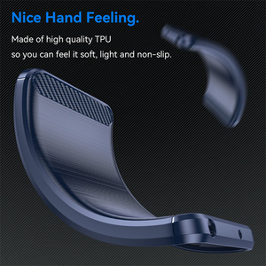 Coque de téléphone en TPU souple brossé Texture en fibre de carbone Housse antichoc pour Samsung Galaxy Xcover7 <span class=keywords><strong>Pro</strong></span>/7/6 <span class=keywords><strong>Pro</strong></span> - Product Image 4