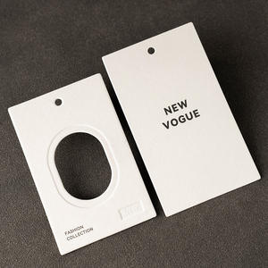 Cheap Custom Design Printing Name Logo Paper Garment Hangtag <b>Labels</b> <b>Clothing</b> Hang Tags <b>for</b> <b>kids</b> - Product Image 4