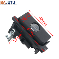 Tutup bot bagasi belakang kunci pintu belakang kunci bagasi cocok dengan Volkswagen Golf MK3 1994-1998 kunci bagasi dengan kunci