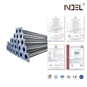 Colonne extérieure à cône octogonal de conception libre du fabricant NOEL 4m 6m 8m 10m 12m lampadaire en acier galvanisé à chaud - Product Image 2