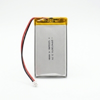 Baterai LiCoO2 Semi-solid State 3.7V Isi Ulang 1200mAh 500 Siklus Penggunaan Proteksi PCM + Kabel NTC Konektor OEM Terminal POS