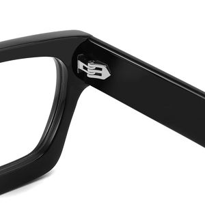 工場直接供給ファッションスクエア眼鏡フレームユニセックス特大光学眼鏡フレーム透明眼鏡ビッグアイウェア - Product Image 3