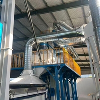 Ligne de production complète de café en grains : torréfaction, décorticage, nettoyage, tri, broyage