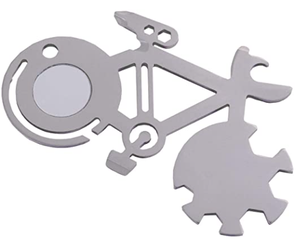 Hình Dạng Xe Đạp Bỏ Túi 10 Trong 1 Thẻ Đa Năng Và Móc Khóa Quà Tặng Giáng Sinh Cho Nam Giới - Product Image 1