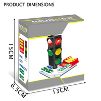Kit de Circuitos de Semáforos, Juego de Experimentos Científicos Electrónicos DIY, Juguete Educativo STEM para Niños, Regalo
