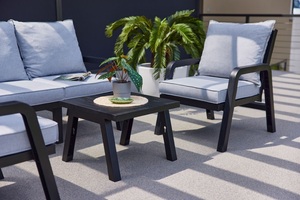 Set di mobili <span class=keywords><strong>da</strong></span> <span class=keywords><strong>giardino</strong></span> moderni <span class=keywords><strong>da</strong></span> esterno in alluminio <span class=keywords><strong>da</strong></span> soggiorno e balcone dell'hotel Divano Divano Divano <span class=keywords><strong>da</strong></span> esterno - Product Image 4