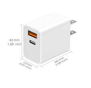 2021 Carga dores Para Celular Phone USB C Ladekabel QC Quick 33W Typ C PD Schnelleres Ladegerät 5V 9V 12V Handy-Ladegerät - Product Image 1