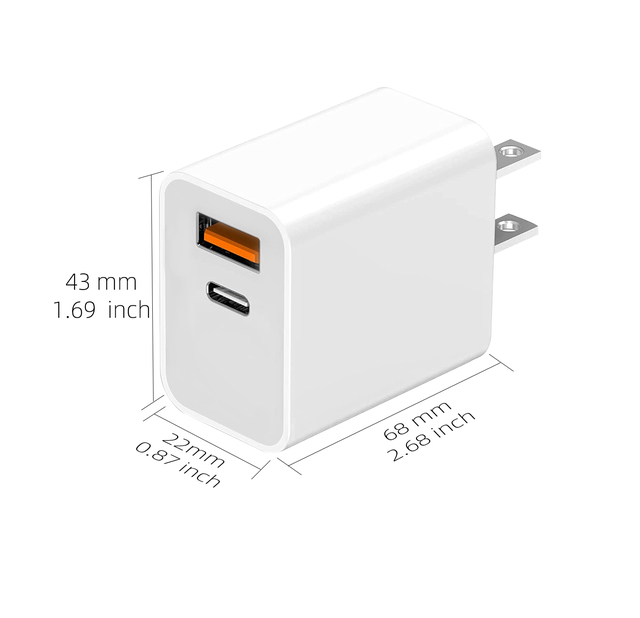 2021 Cargadores Para Celular Phone USB C Charger Cord QC Quick 33W Type C PD Quick Faster Charger 5V 9V 12V Mobile Phone Charger