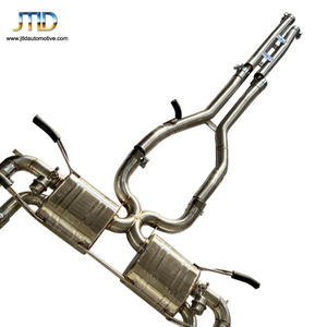 JTLD <span class=keywords><strong>f</strong></span>ábrica Acero inoxidable Valvetronic escape Catback para <span class=keywords><strong>Jaguar</strong></span> tipo <span class=keywords><strong>F</strong></span> <span class=keywords><strong>V8</strong></span> <span class=keywords><strong>R</strong></span> 5,0 sistema de escape silenciador - Product Image 5