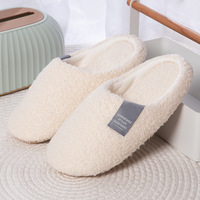 Chaussons d'hiver de créateur pour femmes, doux et moelleux, pour la maison et l'hôtel, style chaussettes