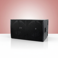 Haut-parleur stéréo passif étanche AG PI218 avec une puissance maximale de 6400 W, une impédance de 4 ohms et une sensibilité de 106 dB