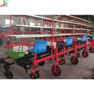 Transplanteur de légumes à 2 rangs monté à l'arrière du tracteur, à large application, pour la plantation professionnelle du riz et des cultures en rizière - Product Image 2