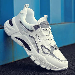 Calzado Deportivo Masculino Transpirable y Resistente al Desgaste, de Bajo Costo y Venta al Por Mayor, con Diseño que Combina Bien, para Caminar y Deporte - Product Image 1