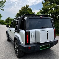 Kit de modernisation extérieure tout-en-un : Plateforme de toit, échelle latérale, boîte de rangement latérale pour Chery ICAR 03 Jaecoo J6 EV SUV