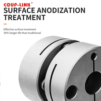 Servomoteur/moteur pas à pas en alliage d'aluminium de type mâchoire incurvé à capacité de couple élevée
