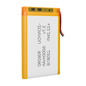 도매 ZonYou 906090 <span class=keywords><strong>3.7V</strong></span> 6Ah 리튬 폴리머 배터리 포치 셀 소비자 전자제품용 얼굴 클렌징 기기, 개 훈련기, 선풍기 - Product Image 2