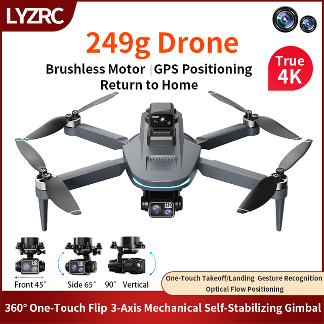 2026 Upgraded L200 PLUS MAX Drone 4K HD Professional Foldable Mini Drone with GPS Obstacle Avoidance Auto-return for Beginners