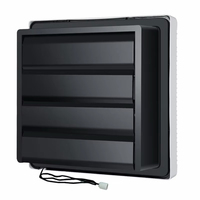 Ventiladores de Pared de 220-240V con Ahorro de Energía, Ventilador de Extracción con Motor de Cobre y Plástico, Diseño de Placa Delgada, OEM ODM