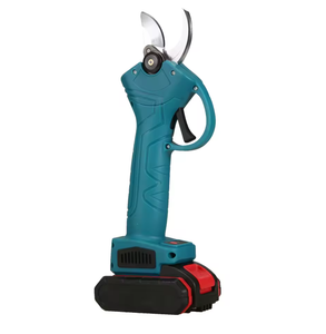Battery Cordless Hedge Shears <b>PTFE</b> Coated Stainless Steel Industrial Grade Folding Anti-Slip Grip 21V AT-PS2501 Stainless Steel - Product Image 4