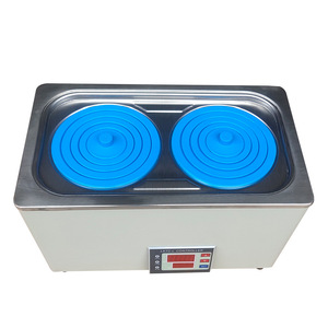 HH-2 อ่างน้ำควบคุมอุณหภูมิแบบดิจิตอล 300x180x130 มม. สแตนเลสสตีล สำหรับใช้ในห้องปฏิบัติการ แบบสองช่อง - Product Image 1