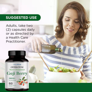 Toptan özelleştirilmiş gelişmiş sağlık faydaları kurt üzümü özü tozu kurt üzümü kapsül - Product Image 6