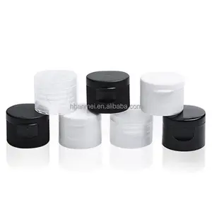 Free Samples 24/410 plastic flip lid 20mm 24mm 28mm 38mm plastic bottle screw caps lids flip top cap for cosmetic packaging