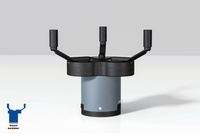 Pinza Eléctrica Centrada de Tres Dedos DH Robotics CGI-100-170, Pinza Servo de 30-100N para Manipulación de Piezas Cilíndricas