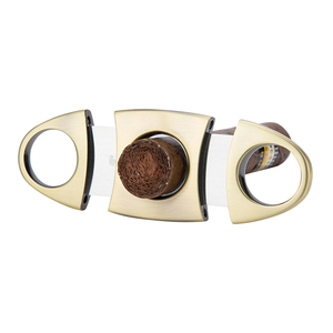Manufacturer Custom Stainless Steel Cigar Cutter Gift Box Sharp Portable Cigar Cutter