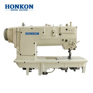 Máquina de Coser de Doble Aguja de Alta Velocidad con Accionamiento Directo HK-842, Apta para Coser Camisas, Ropa y Jeans - Product Image 2
