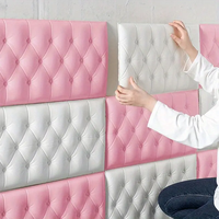 Panel de Pared 3D de Espuma, Decoración de Pared Suave, Adhesivo Decorativo para Pared, Papel Tapiz Autoadhesivo para Decoración del Hogar, Venta al Por Mayor