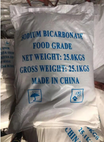 Fournisseur Fabricant CAS 144-55-8 Bicarbonate de Soude de Qualité Alimentaire 99,8% (NaHCO3) Certifié ISO Durée de Conservation de 2 Ans 25kg