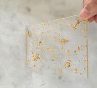 Panneau acrylique transparent personnalisé feuille d'or unique de 3mm pour gravure de panneaux en plexiglas services de traitement de coupe et de pliage