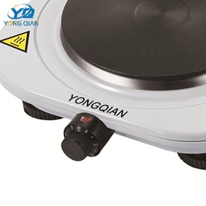 <span class=keywords><strong>Plaque</strong></span> chauffante électrique portable 1500W à chauffage rapide, brûleur unique en <span class=keywords><strong>fonte</strong></span> de 185mm pour table - Product Image 2