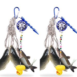 In ultima analisi, <span class=keywords><strong>il</strong></span> guardiano <span class=keywords><strong>del</strong></span> pesce vivo portatile 5/10 serrature da 5m rivestite con fibbia in metallo Anti-groviglio accessori da pesca lucchetto per pesci vivi - Product Image 1