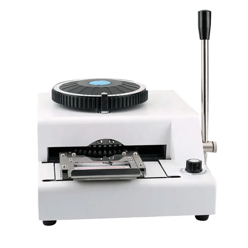 Ручная машина для тиснения пластиковых ПВХ-карт и машина для горячего тиснения фольгой
