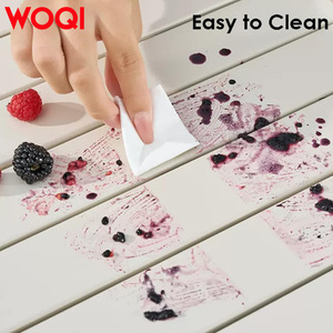 Mesa Plegable para Exteriores Woqi 95x52cm, Marco de Aluminio, Base Cruzada, Rectangular, Portátil, para Camping y Comedor - Product Image 2