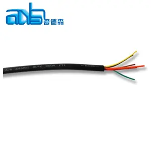 UL2464 bakır çekirdek PVC kılıf PVC yalıtım 80 derece 300V kablosu çok çekirdekli koruyuculu kablo tel konut tel
