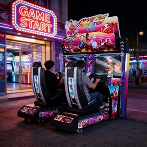 Video Driving Arcade Manufacture Supply Children Adults Coin Operated Racing Car Game <b>Machine</b> - Product Image 3