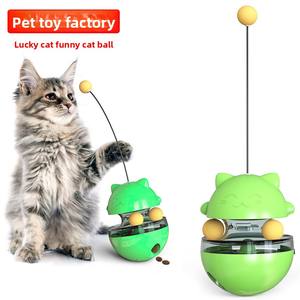 פופולרי של יצרן צעצוע פלסטיק חתול צעצוע סיטונאי חדש ציוד חיות מחמד סיטונאית ציוד חיות מחמד החברה של חתול מקל מזון דליפה - Product Image 2