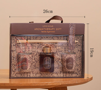 Coffret Cadeau Luxe d'usine de diffuseurs à bâtonnets et bougies d'aromathérapie sans flamme à la cire de soja pour la Saint-Valentin, les anniversaires et les festivals