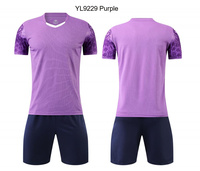 Conjunto de Camisetas de Fútbol Lisas al por Mayor, de Secado Rápido, Resistentes al Olor y Transpirables, Uniformes Deportivos para Equipos, Soporte para Pedidos al por Mayor