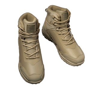 <span class=keywords><strong>Botas</strong></span> tácticas transpirables ajustables con punta redonda con tela suave para entrenamiento táctico - Product Image 4