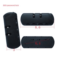 Serrure à combinaison à 3 chiffres de haute qualité OUMANTE, serrure à code ABS pour valise à roulettes